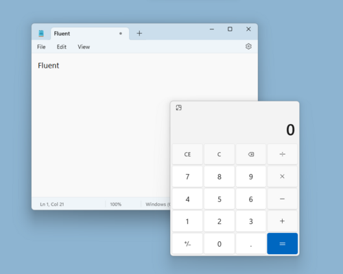 Microsoft Fluent Design System